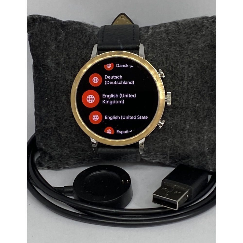 Fossil Gen 4 Authentic Digital Dial Smart Watch Custom Band FTW6016 DC915